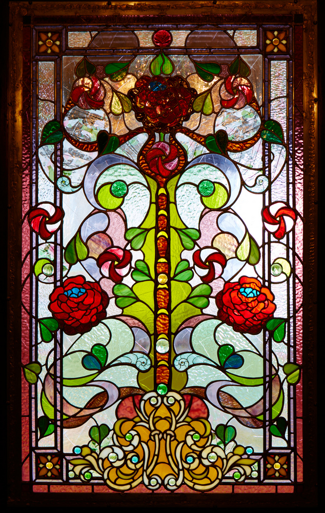 Scottish Rose Door Panel